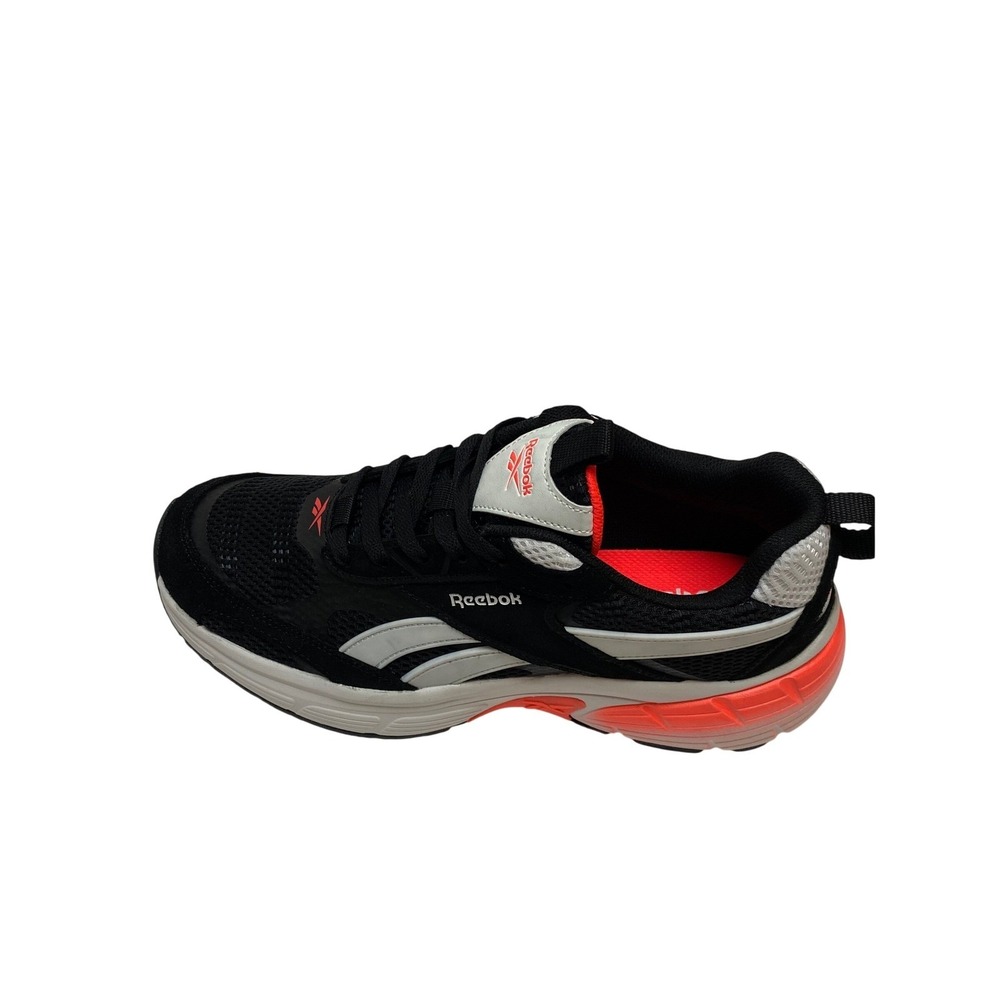 Reebok Royal Pervader Mens Sneakers Black White Orange Low Top Size 10.5 NWOB